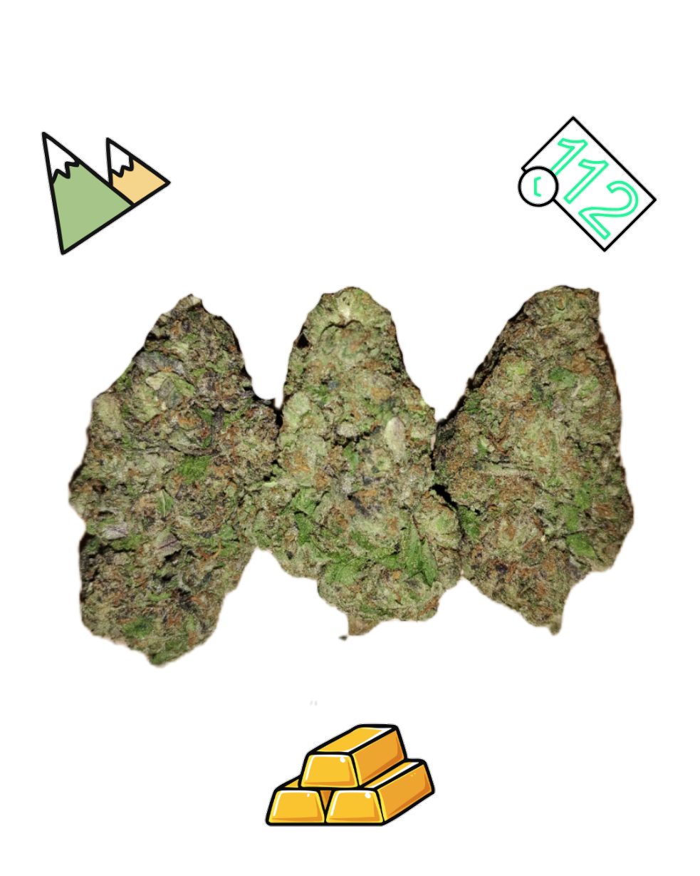 Peak 112- Gold Tier-THCa- Indica / 8th (3.5 gram)